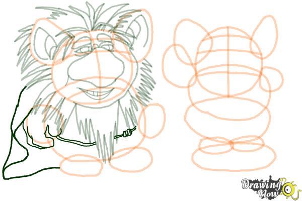 How to Draw The Trolls from Frozen - Step 12 How to Draw The Trolls from Frozen - Step 12