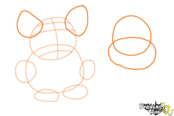 How to Draw The Trolls from Frozen - Step 4 How to Draw The Trolls from Frozen - Step 4