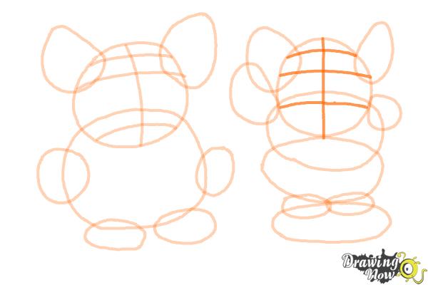 How to Draw The Trolls from Frozen - Step 7 How to Draw The Trolls from Frozen - Step 7