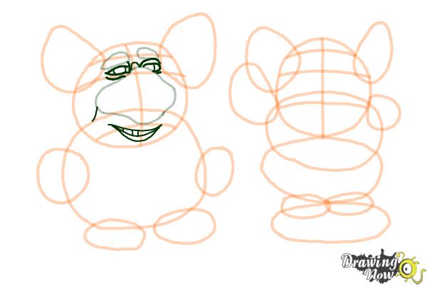 How to Draw The Trolls from Frozen - Step 9 How to Draw The Trolls from Frozen - Step 9