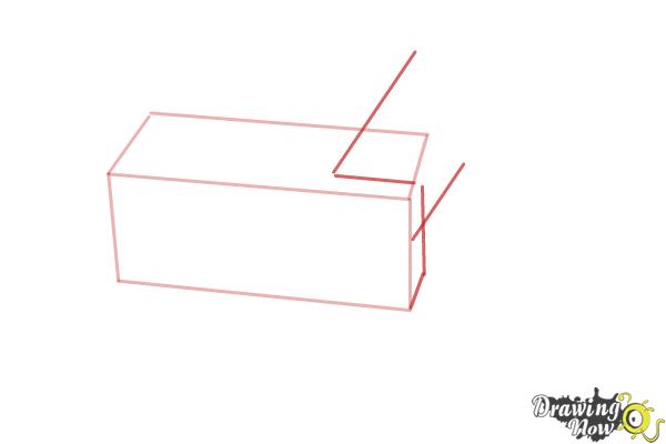 How to Draw The Undead Horse from Minecraft - Step 2 How to Draw The Undead Horse from Minecraft - Step 2