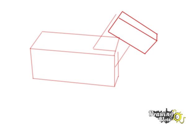 How to Draw The Undead Horse from Minecraft - Step 3 How to Draw The Undead Horse from Minecraft - Step 3