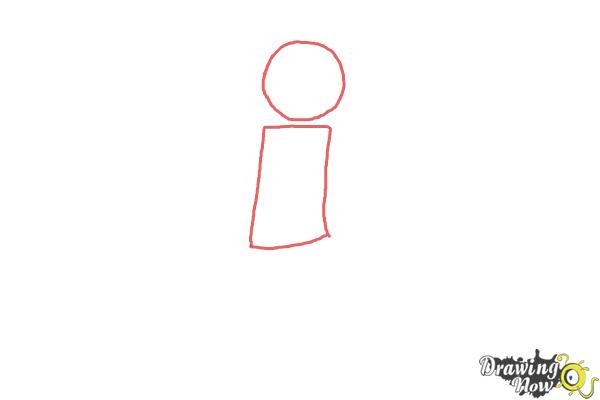 How to Draw Tip from Home - Step 1 How to Draw Tip from Home - Step 1