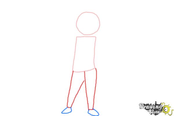 How to Draw Tip from Home - Step 2 How to Draw Tip from Home - Step 2