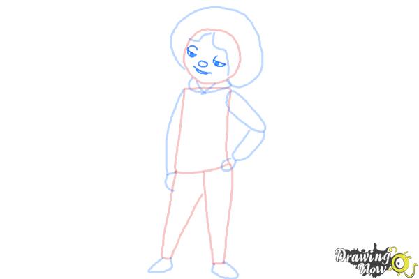 How to Draw Tip from Home - Step 5 How to Draw Tip from Home - Step 5