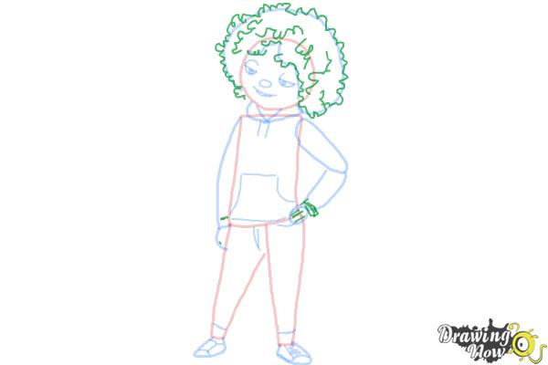 How to Draw Tip from Home - Step 7 How to Draw Tip from Home - Step 7