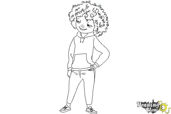 How to Draw Tip from Home - Step 8 How to Draw Tip from Home - Step 8