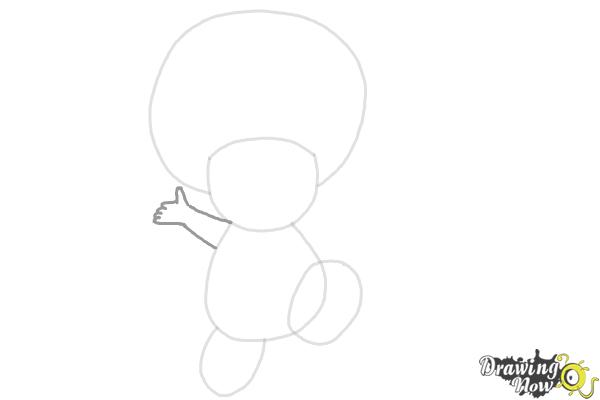How to Draw Toad from The Super Mario Bros. Movie - Step 5