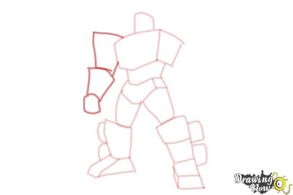 How to Draw Transformers Prime - Step 7