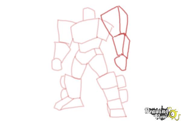 How to Draw Transformers Prime - Step 8