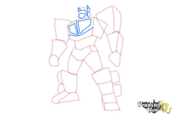 How to Draw Transformers Prime - Step 9