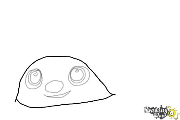 How to Draw Tuk Tuk - Raya and the Last Dragon - Step 4 How to Draw Tuk Tuk - Raya and the Last Dragon - Step 4