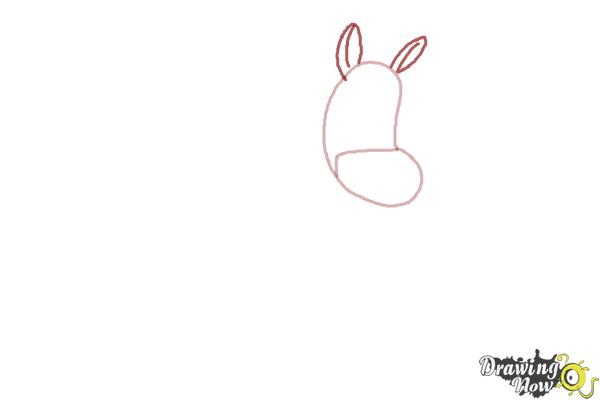 How to Draw Twinkle The Marvel Horse - Step 2 How to Draw Twinkle The Marvel Horse - Step 2