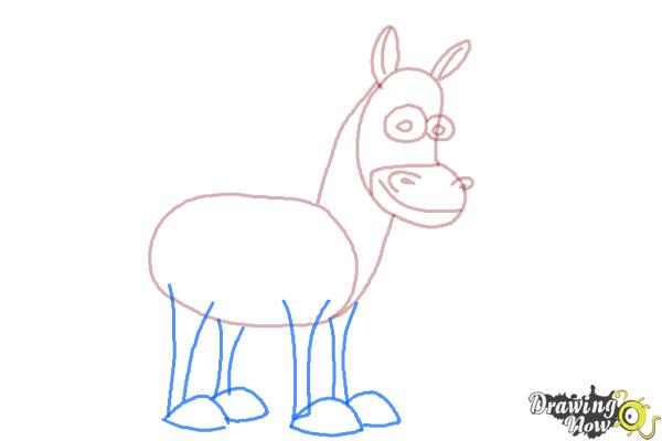 How to Draw Twinkle The Marvel Horse - Step 6 How to Draw Twinkle The Marvel Horse - Step 6