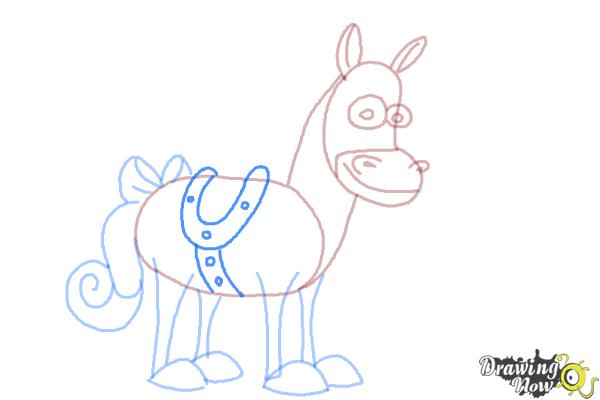 How to Draw Twinkle The Marvel Horse - Step 8 How to Draw Twinkle The Marvel Horse - Step 8