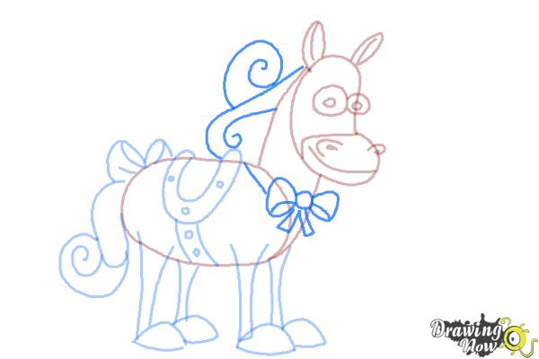 How to Draw Twinkle The Marvel Horse - Step 9 How to Draw Twinkle The Marvel Horse - Step 9