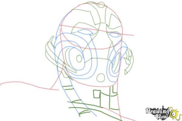 How to Draw Ultron from Avengers: Age Of Ultron - Step 8 How to Draw Ultron from Avengers: Age Of Ultron - Step 8