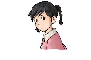 How to Draw Umi from From Up On Poppy Hill