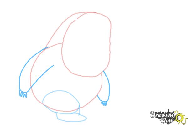 How to Draw Upchuck from Ben 10 Omniverse - Step 4 How to Draw Upchuck from Ben 10 Omniverse - Step 4