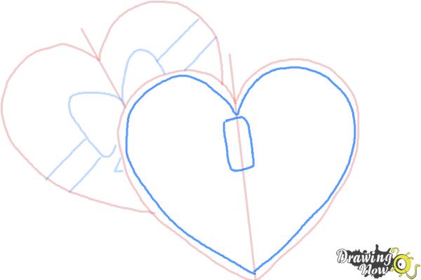 How to Draw Valentine Chocolates - Step 4 How to Draw Valentine Chocolates - Step 4