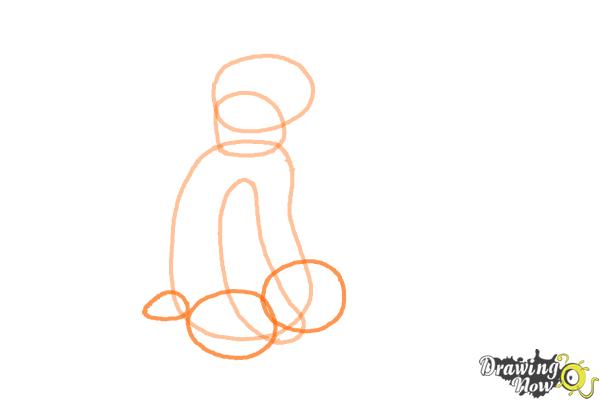 How to Draw Vinny Griffin from Family guy - Step 3 How to Draw Vinny Griffin from Family guy - Step 3
