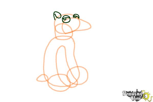 How to Draw Vinny Griffin from Family guy - Step 5 How to Draw Vinny Griffin from Family guy - Step 5