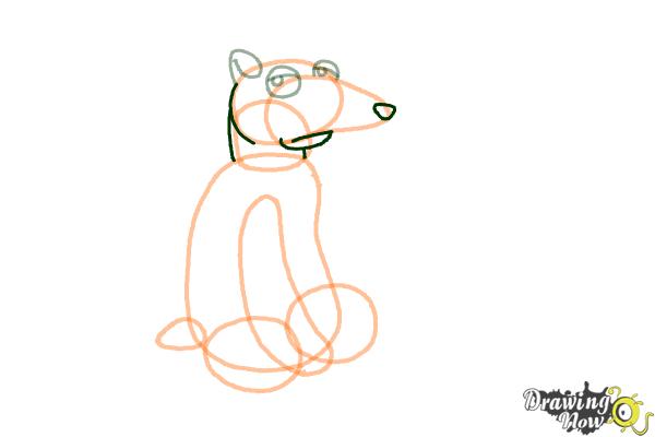 How to Draw Vinny Griffin from Family guy - Step 6 How to Draw Vinny Griffin from Family guy - Step 6