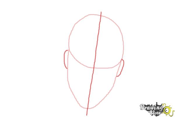 How to Draw Vision from Avengers: Age of Ultron - Step 2 How to Draw Vision from Avengers: Age of Ultron - Step 2