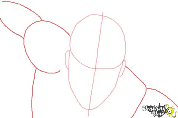 How to Draw Vision from Avengers: Age of Ultron - Step 3 How to Draw Vision from Avengers: Age of Ultron - Step 3