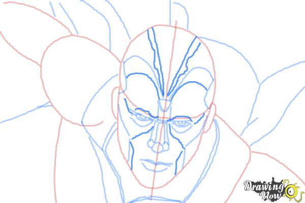 How to Draw Vision from Avengers: Age of Ultron - Step 8 How to Draw Vision from Avengers: Age of Ultron - Step 8
