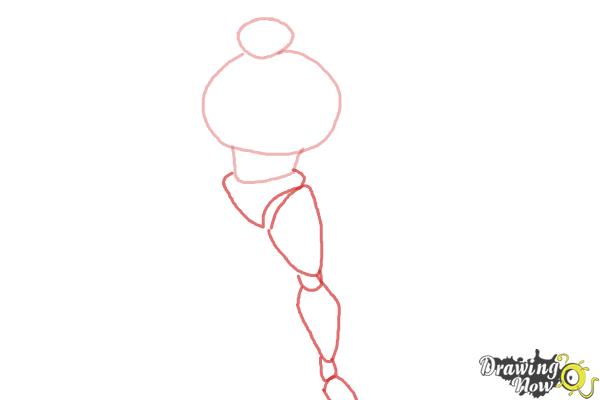 How to Draw Waterhazard from Ben 10 Omniverse - Step 2 How to Draw Waterhazard from Ben 10 Omniverse - Step 2
