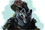 How to Draw Wolf Boss from Kung Fu Panda