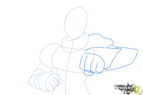 How to Draw Yang Xiao Long from Rwby - Step 5 How to Draw Yang Xiao Long from Rwby - Step 5