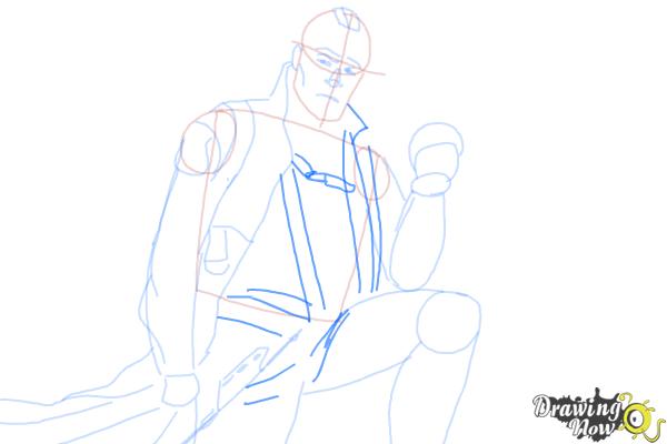 How to Draw Yondu from Guardian Of The Galaxy - Step 7