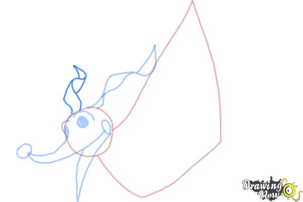 How to Draw Zero from The Nightmare Before Christmas - Step 5 How to Draw Zero from The Nightmare Before Christmas - Step 5