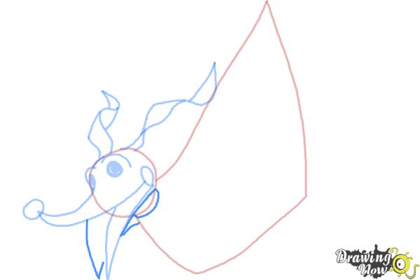 How to Draw Zero from The Nightmare Before Christmas - Step 6 How to Draw Zero from The Nightmare Before Christmas - Step 6