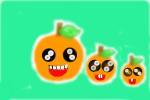 Mother Orange And Her Two Baby Oranges